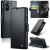 CaseMe Xiaomi Poco X7 Pro Wallet RFID Blocking Kickstand Magnetic Buckle Case Black