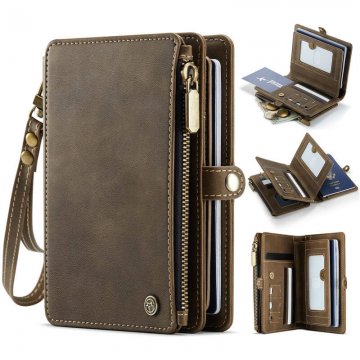 CaseMe RFID Blocking Passport Wallet – Secure & Stylish Travel Organizer Coffee