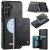CaseMe Samsung Galaxy S26 Plus Detachable Magnetic Wallet Case with RFID Blocking & Wireless Charging - Black