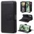 For Samsung Galaxy S24 FE Wallet 10 Card Slots Kickstand Leather Case Black