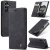 CaseMe Samsung Galaxy S24 FE Wallet Magnetic Suede Leather Case Black