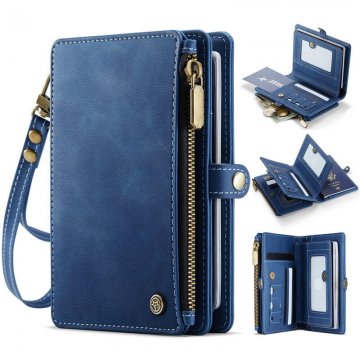 CaseMe RFID Blocking Passport Wallet – Secure & Stylish Travel Organizer Blue