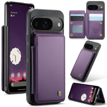 CaseMe Google Pixel 9/9 Pro RFID Blocking Card Holder Case Purple