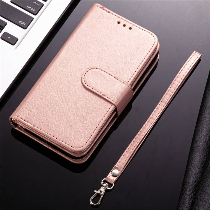 Samsung Galaxy S21/S21 Plus/S21 Ultra Wallet Stand Case Rose Gold