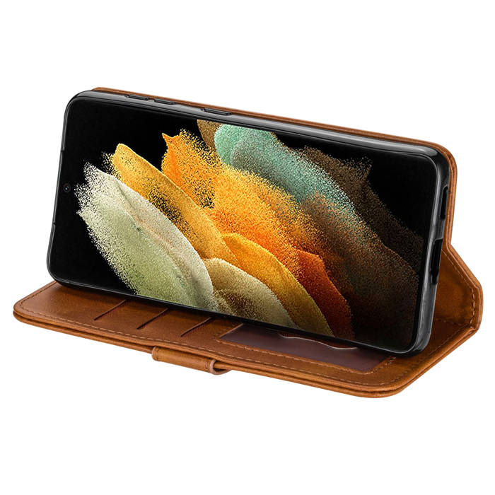 Samsung Galaxy S21/S21 Plus/S21 Ultra Zipper Pocket Wallet Magnetic ...