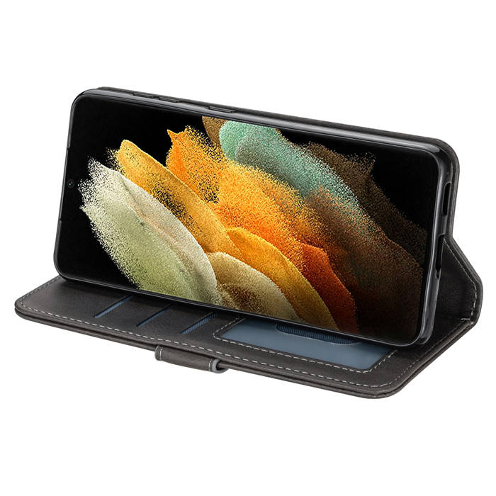 Samsung Galaxy S21/S21 Plus/S21 Ultra Zipper Pocket Wallet Magnetic ...
