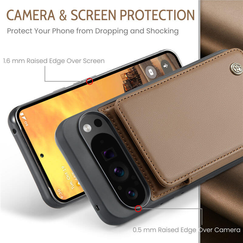 CaseMe Google Pixel 9、Pixel 9 Pro Wallet Case