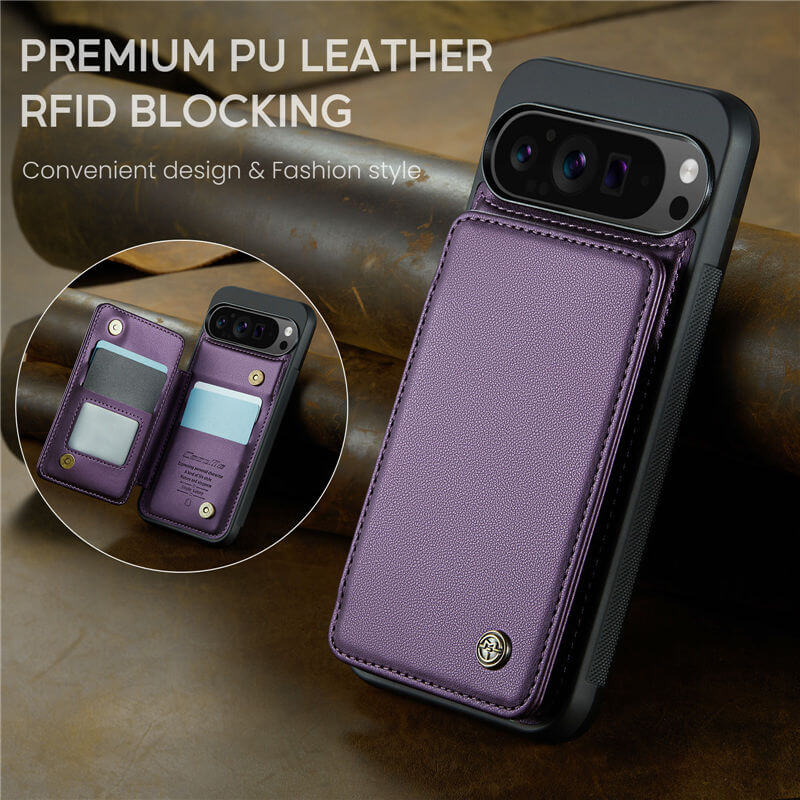 CaseMe Google Pixel 9、Pixel 9 Pro Wallet Case