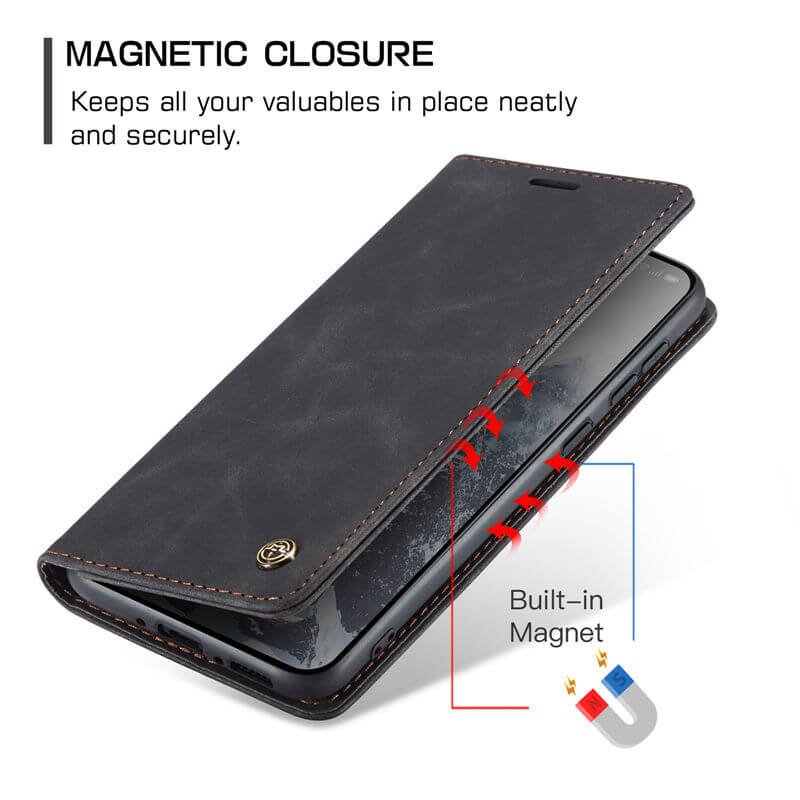 CaseMe OnePlus 13 Wallet Suede Leather Case