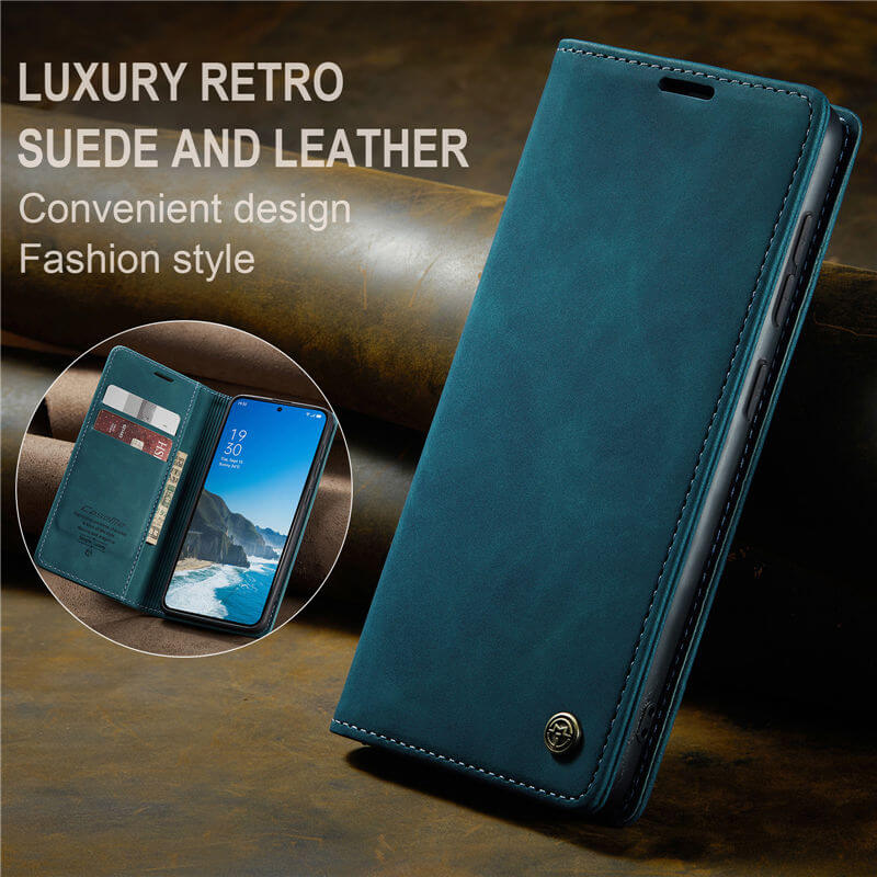 CaseMe OnePlus 13 Wallet Suede Leather Case