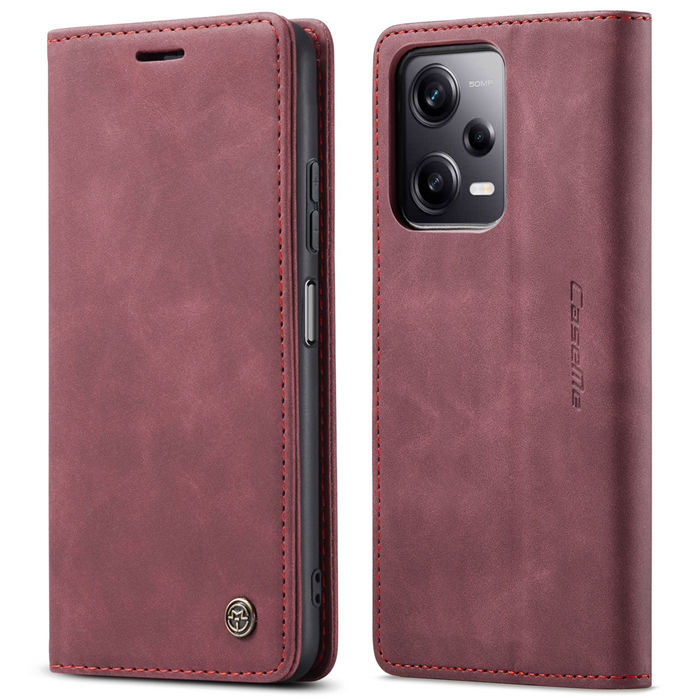 CaseMe Xiaomi POCO X5 Pro 5G Wallet Retro Suede Leather Case