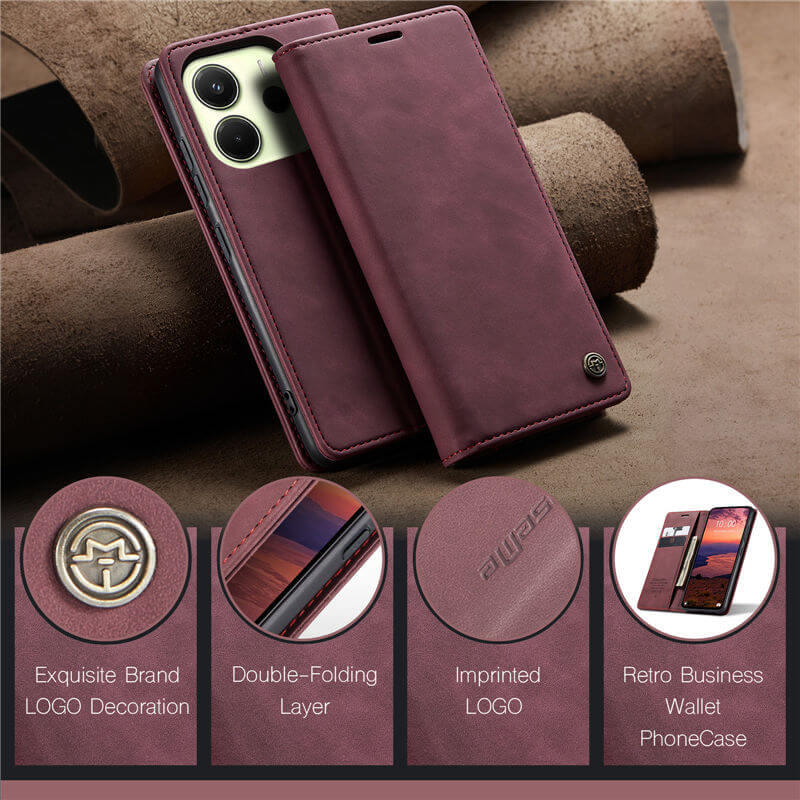 CaseMe Xiaomi Redmi Note 14 4G Wallet Case