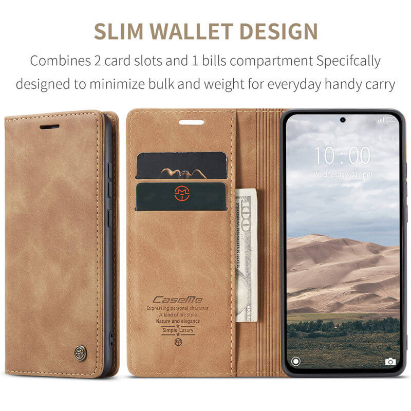 CaseMe Xiaomi Redmi Note 14 Pro 4G Wallet Case