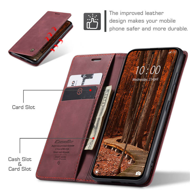 CaseMe Xiaomi Redmi Note 14 Pro 4G Wallet Case