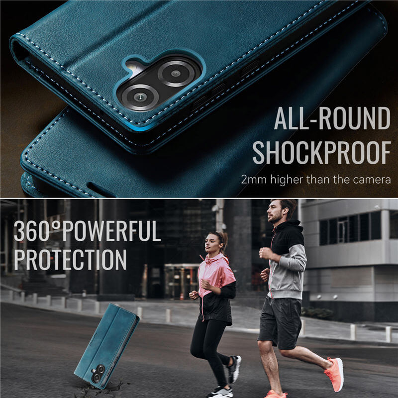 CaseMe Samsung Galaxy A07 4G/A06 4G/5G Magnetic Wallet Case with RFID Blocking