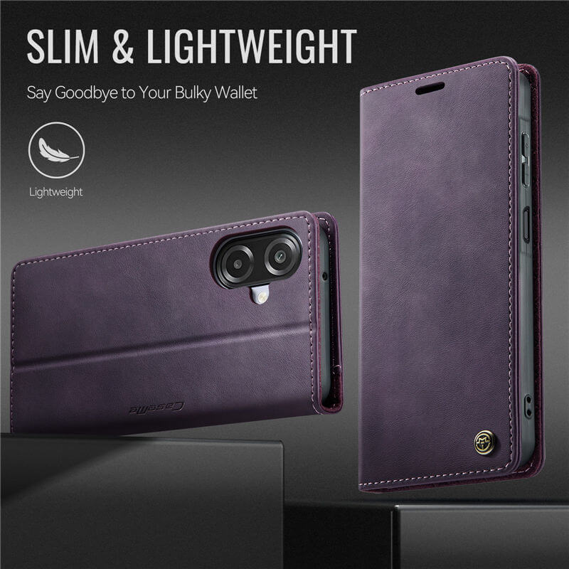 CaseMe Samsung Galaxy A07 4G/A06 4G/5G Magnetic Wallet Case with RFID Blocking