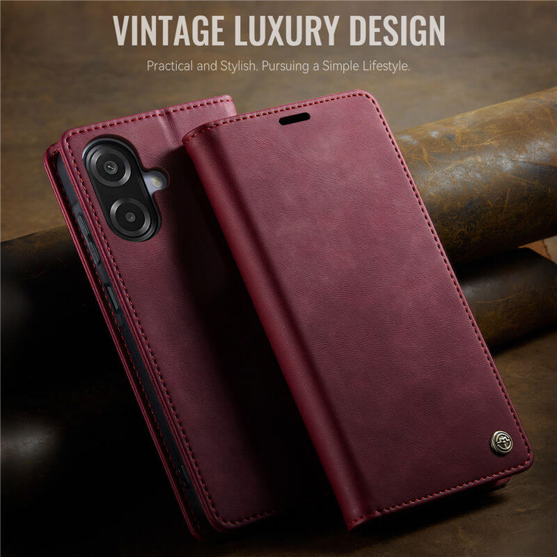 CaseMe Samsung Galaxy A07 4G/A06 4G/5G Magnetic Wallet Case with RFID Blocking