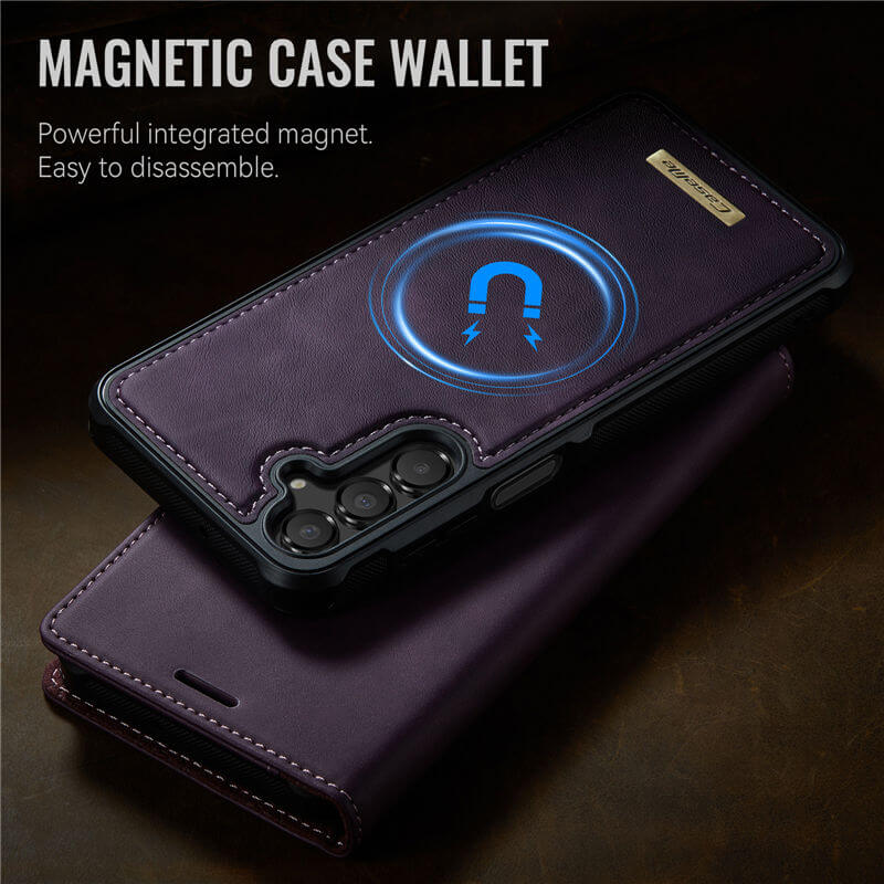 CaseMe Samsung Galaxy A15 2-in-1 Magnetic Wallet Case