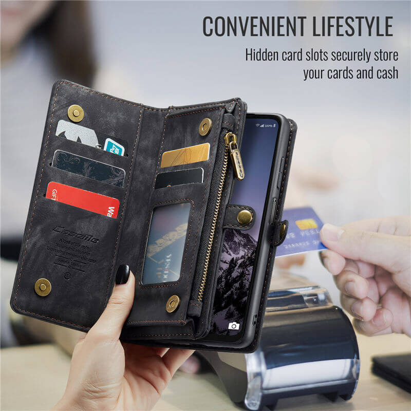 CaseMe Samsung Galaxy A16 5G Wallet Case with Wrist Strap