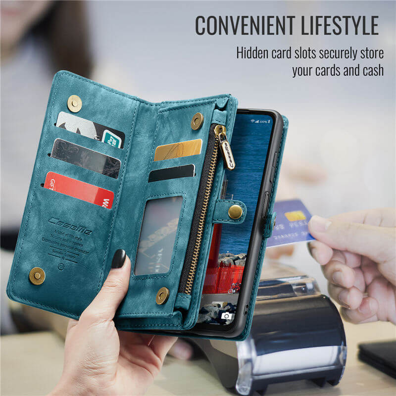 CaseMe Samsung Galaxy A16 5G Wallet Case with Wrist Strap