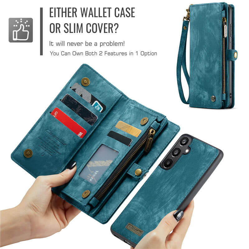 CaseMe Samsung Galaxy A16 5G Wallet Case with Wrist Strap