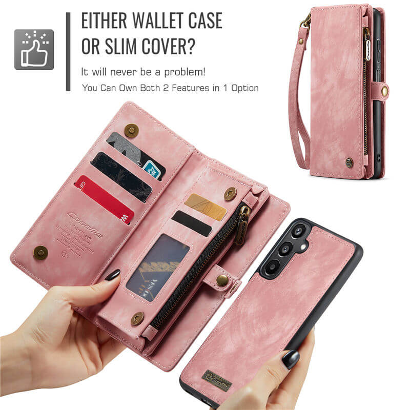 CaseMe Samsung Galaxy A16 5G Wallet Case with Wrist Strap