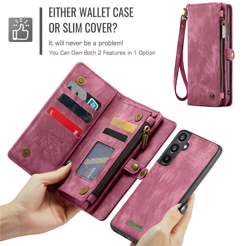 CaseMe Samsung Galaxy A16 5G Wallet Case with Wrist Strap