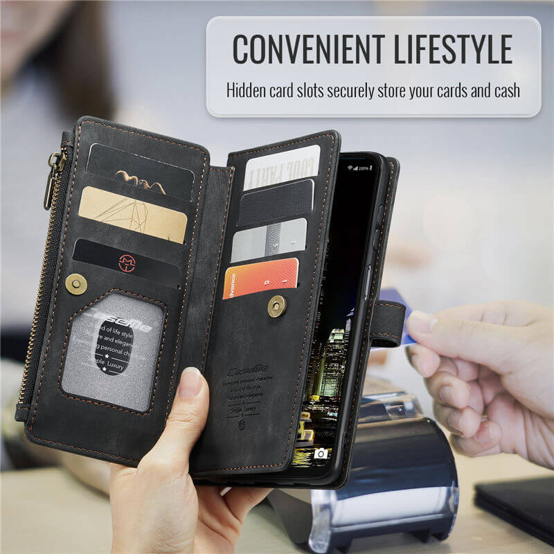 CaseMe Samsung Galaxy A16 5G Wallet RFID Blocking Crossbody Phone Case