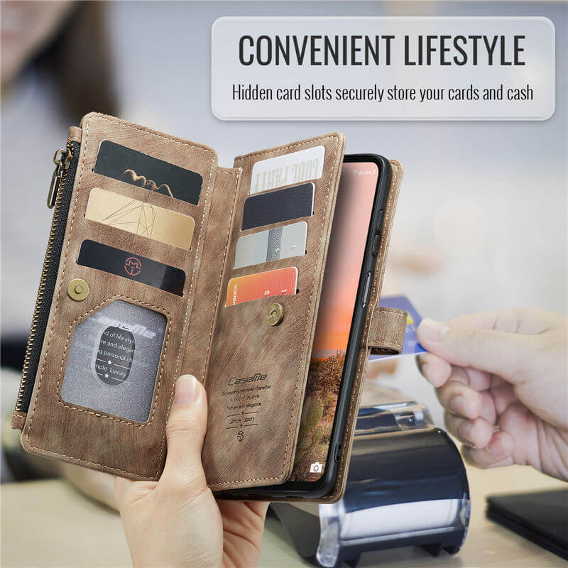 CaseMe Samsung Galaxy A16 5G Wallet RFID Blocking Crossbody Phone Case