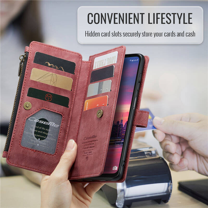 CaseMe Samsung Galaxy A16 5G Wallet RFID Blocking Crossbody Phone Case