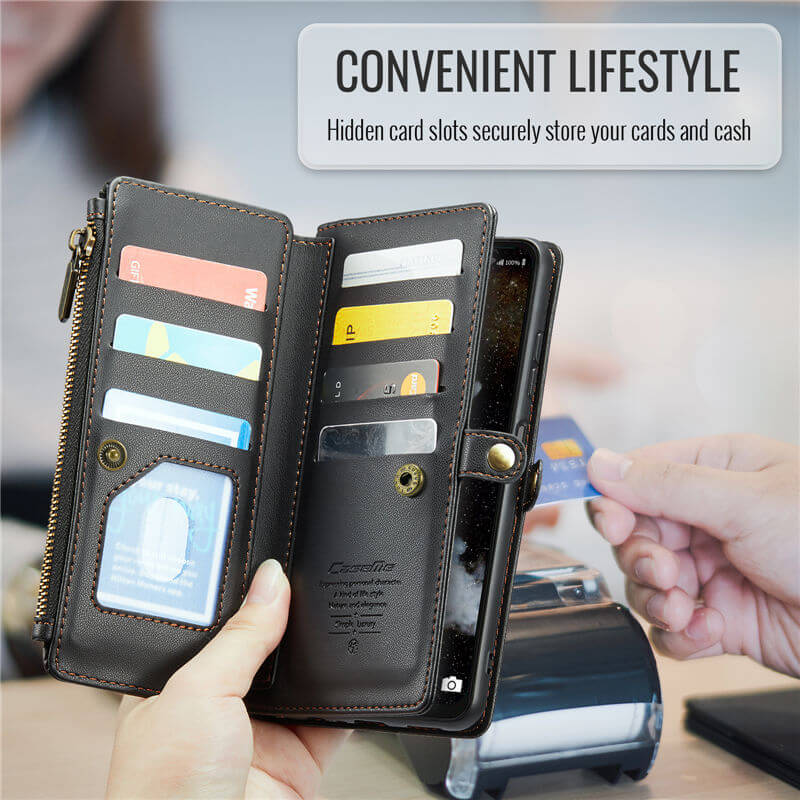 CaseMe Samsung Galaxy A16 5G Wallet RFID Blocking Crossbody Phone Case