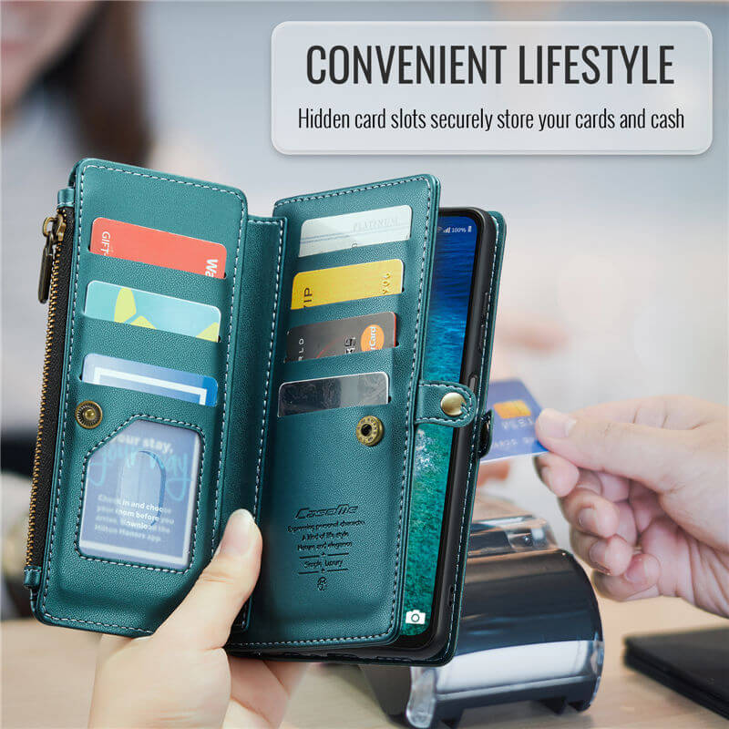 CaseMe Samsung Galaxy A16 5G Wallet RFID Blocking Crossbody Phone Case