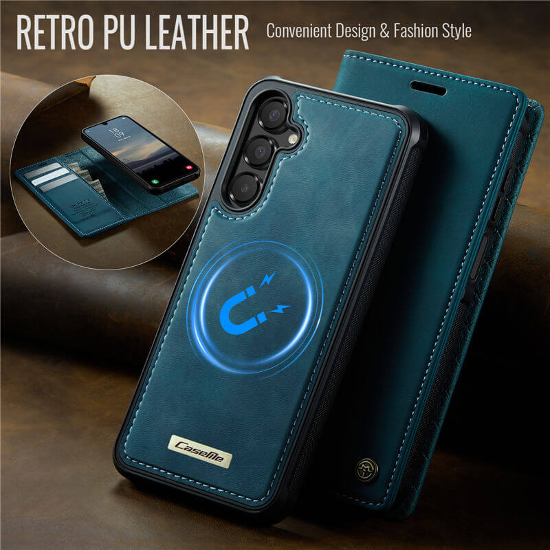 CaseMe Samsung Galaxy A16 5G 2-in-1 Magnetic Wallet Case