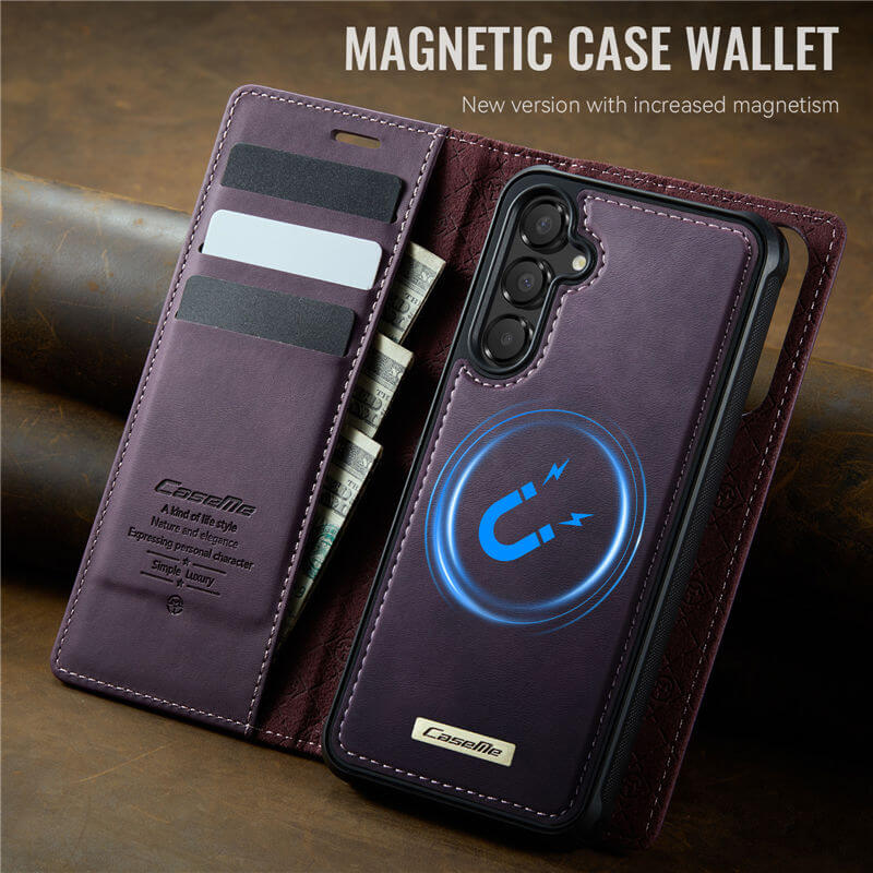 CaseMe Samsung Galaxy A16 5G 2-in-1 Magnetic Wallet Case