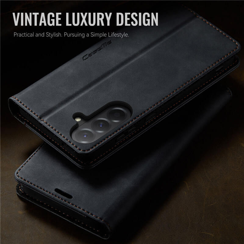 CaseMe Samsung Galaxy A17 Magnetic Wallet Case with RFID Blocking