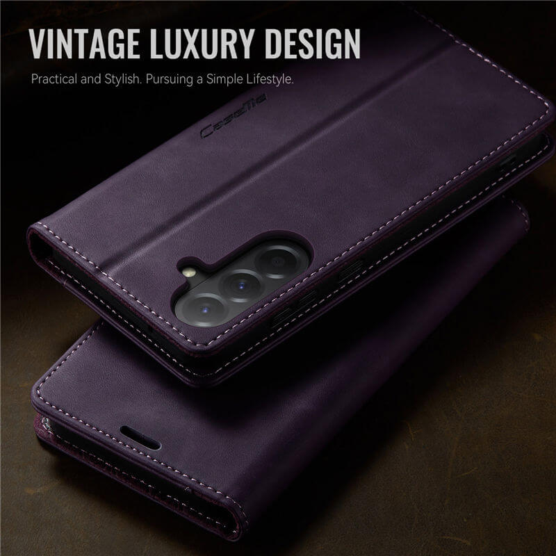 CaseMe Samsung Galaxy A17 Magnetic Wallet Case with RFID Blocking