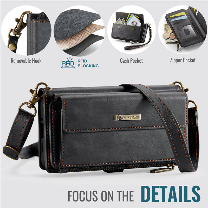 CaseMe Samsung Galaxy A17 Crossbody Wallet Case