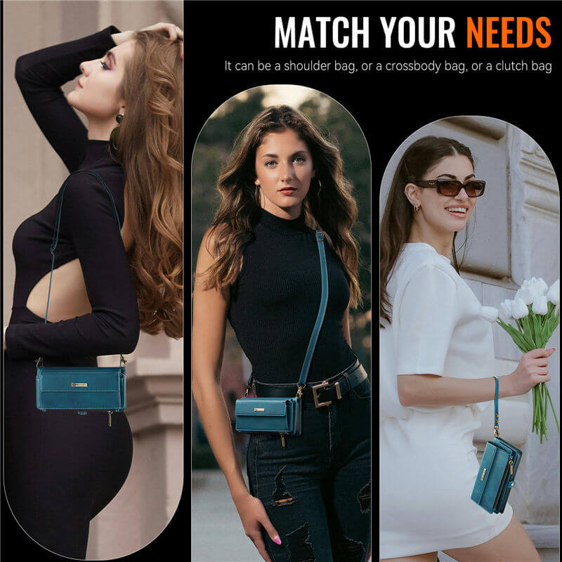 CaseMe Samsung Galaxy A17 Crossbody Wallet Case