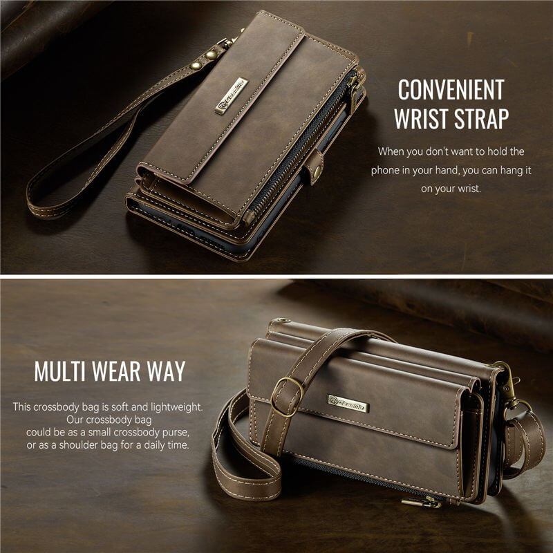 CaseMe Samsung Galaxy A17 Crossbody Wallet Case