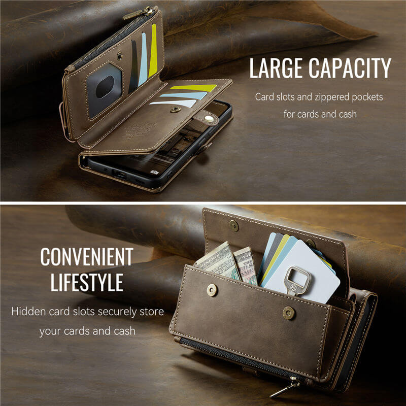 CaseMe Samsung Galaxy A17 Crossbody Wallet Case