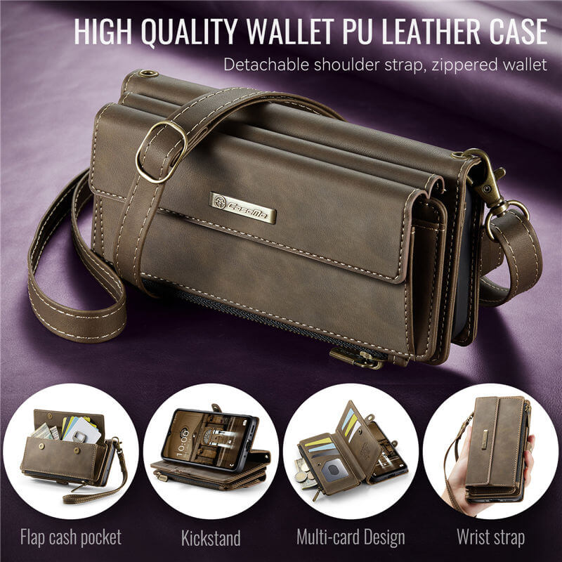 CaseMe Samsung Galaxy A17 Crossbody Wallet Case