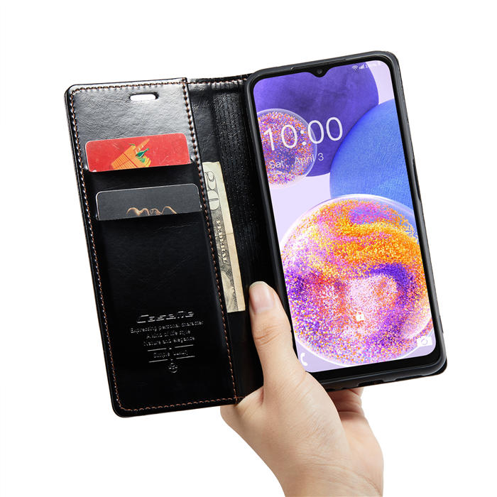 CaseMe Samsung Galaxy A23 Wallet Kickstand Magnetic Flip Case