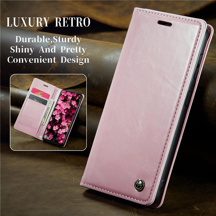 CaseMe Samsung Galaxy A34 5G Wallet Kickstand Magnetic Flip Case