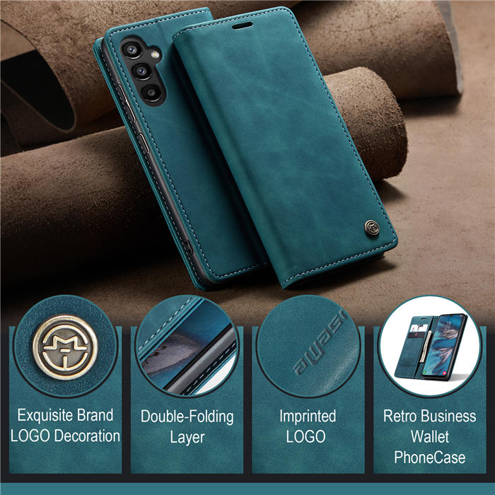 CaseMe Samsung Galaxy A34 5G Wallet Kickstand Magnetic Case