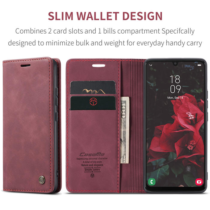 CaseMe Samsung Galaxy A34 5G Wallet Kickstand Magnetic Case