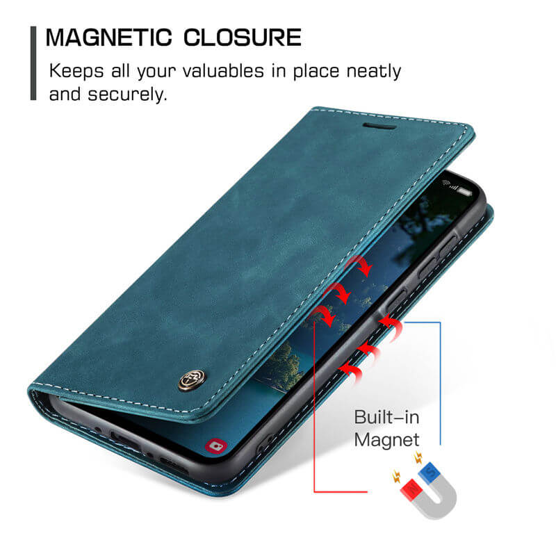 CaseMe Samsung Galaxy A36 5G Wallet Suede Leather Case