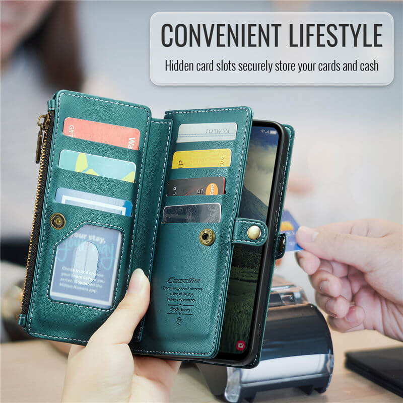 CaseMe Samsung Galaxy A36 5G Wallet RFID Blocking Crossbody Phone Case