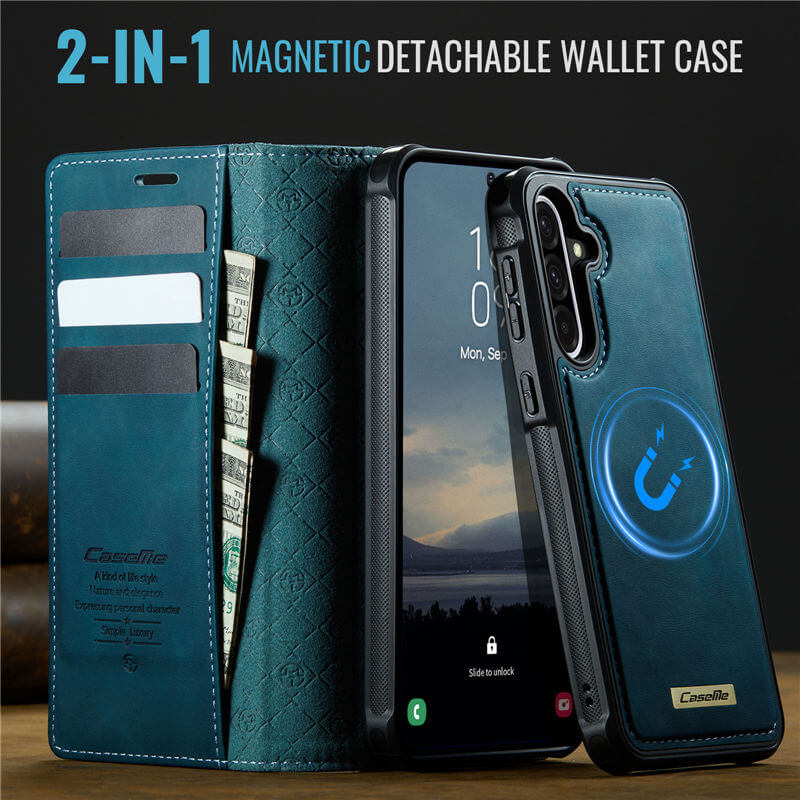 CaseMe Samsung Galaxy A36 5G 2-in-1 Magnetic Wallet Case
