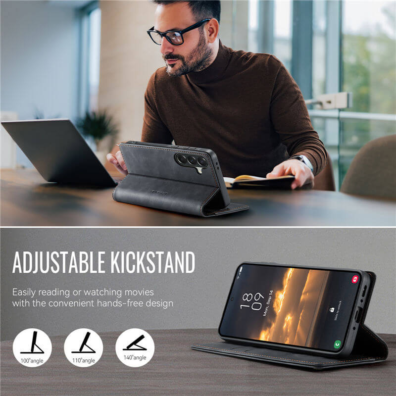 CaseMe Samsung Galaxy A37 Magnetic Wallet Case