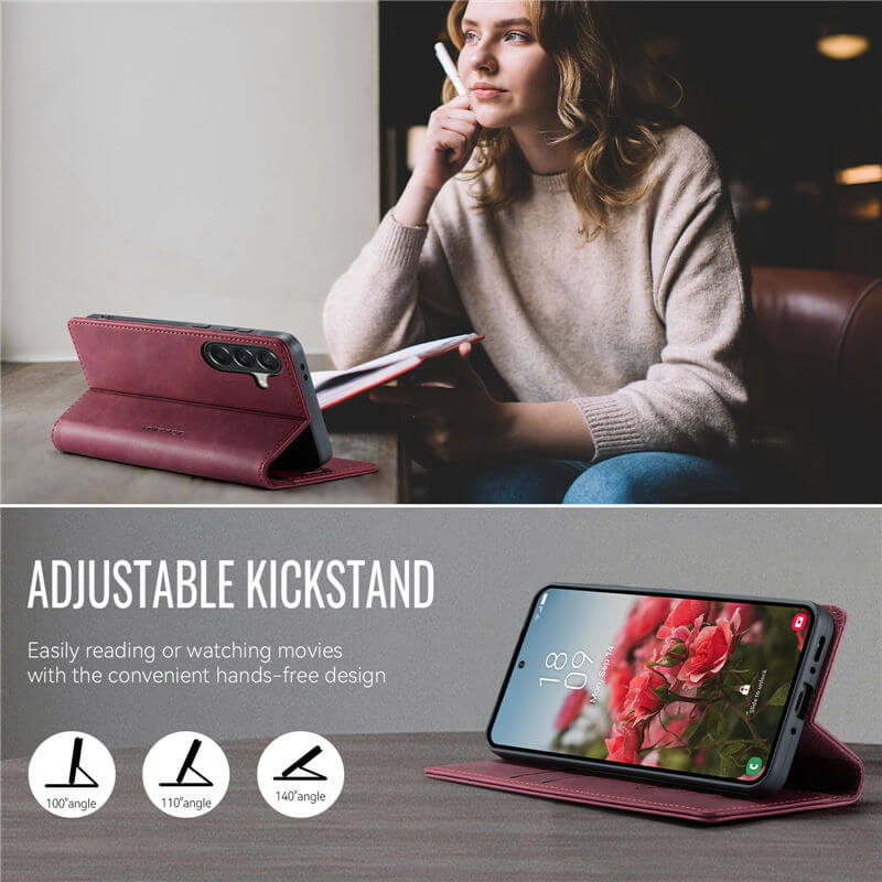 CaseMe Samsung Galaxy A37 Magnetic Wallet Case